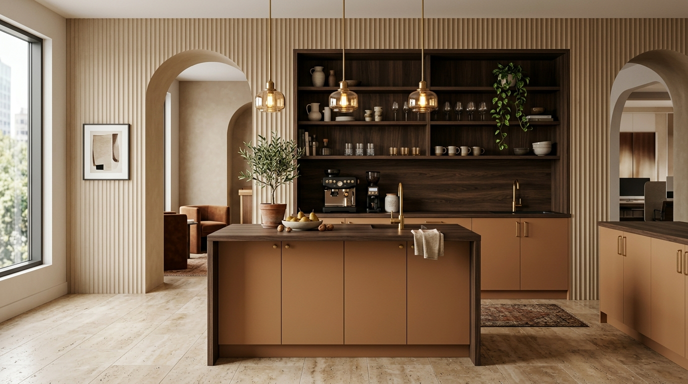 Joy Collection pantry in Cappuccino